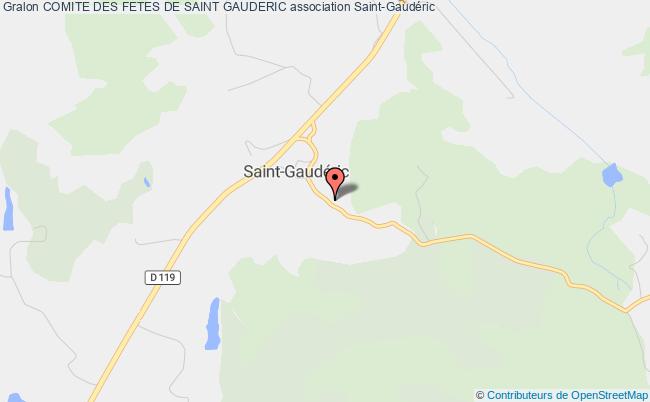 plan association Comite Des Fetes De Saint Gauderic Saint-Gaudéric