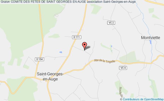 plan association Comite Des Fetes De Saint Georges En Auge Saint-Georges-en-Auge