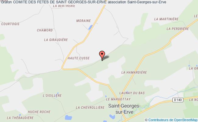 plan association Comite Des Fetes De Saint Georges-sur-erve Saint-Georges-sur-Erve