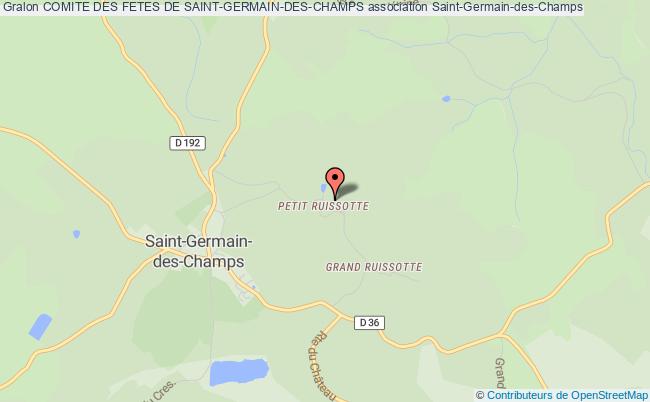 plan association Comite Des Fetes De Saint-germain-des-champs Saint-Germain-des-Champs