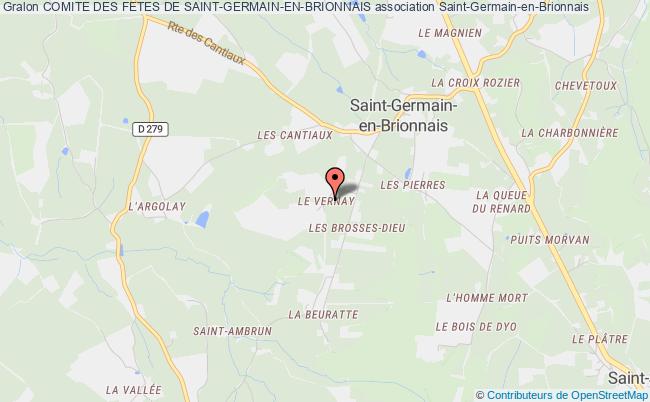 plan association Comite Des Fetes De Saint-germain-en-brionnais Saint-Germain-en-Brionnais