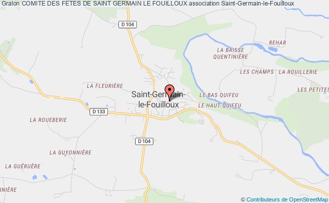 plan association Comite Des Fetes De Saint Germain Le Fouilloux Saint-Germain-le-Fouilloux