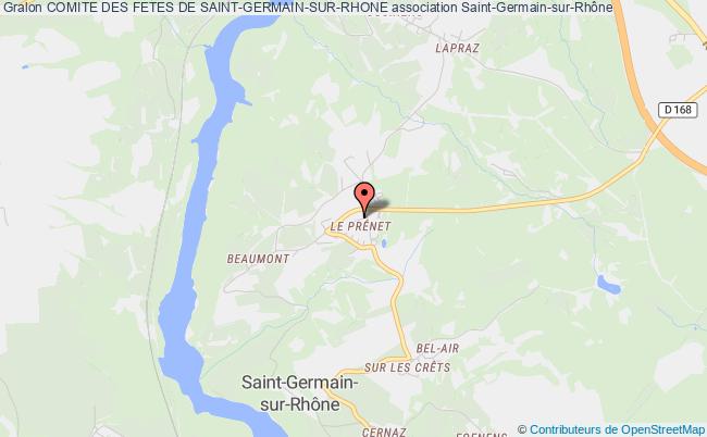plan association Comite Des Fetes De Saint-germain-sur-rhone Saint-Germain-sur-Rhône