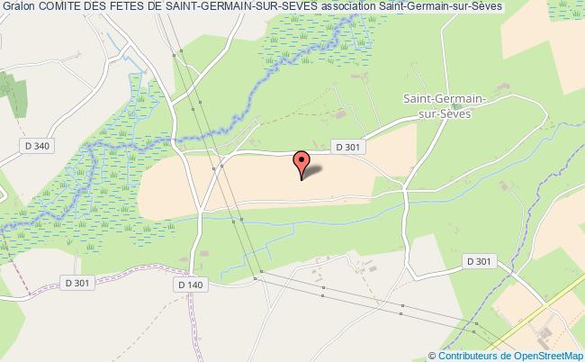 plan association Comite Des Fetes De Saint-germain-sur-seves Saint-Germain-sur-Sèves