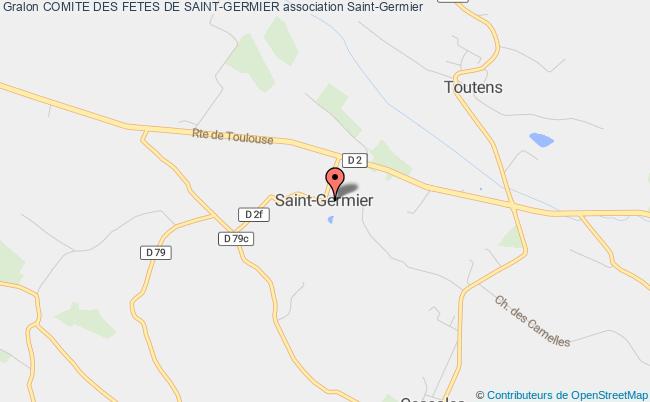 plan association Comite Des Fetes De Saint-germier Saint-Germier