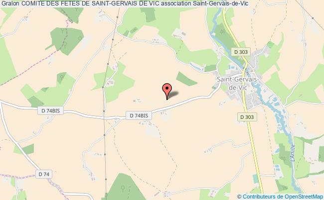 plan association Comite Des Fetes De Saint-gervais De Vic Saint-Gervais-de-Vic