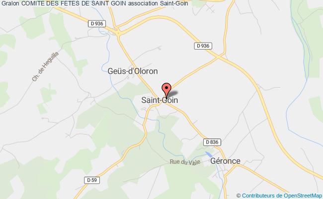 plan association Comite Des Fetes De Saint Goin Saint-Goin