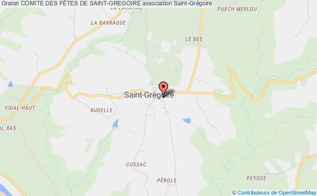 plan association Comite Des FÊtes De Saint-gregoire Saint-Grégoire