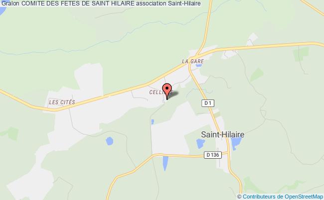 plan association Comite Des Fetes De Saint Hilaire 