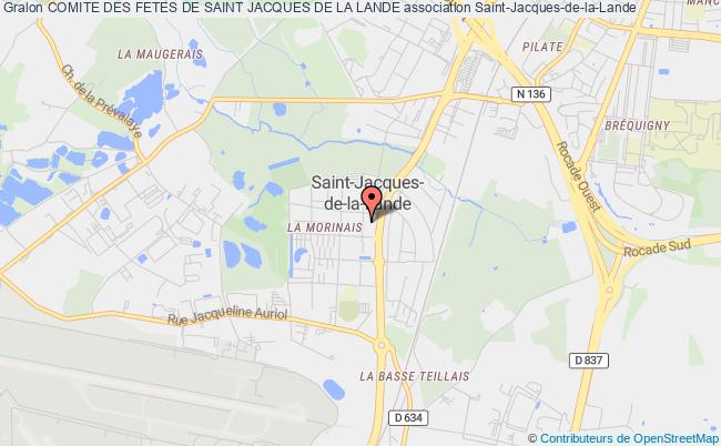 plan association Comite Des Fetes De Saint Jacques De La Lande Saint-Jacques-de-la-Lande