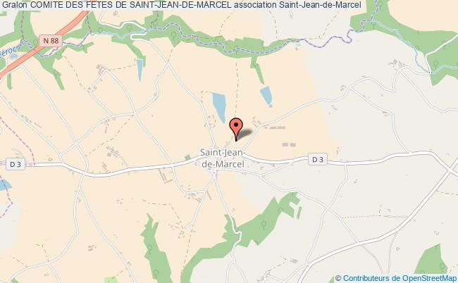 plan association Comite Des Fetes De Saint-jean-de-marcel Saint-Jean-de-Marcel