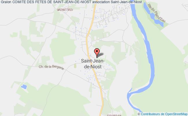 plan association Comite Des Fetes De Saint-jean-de-niost Saint-Jean-de-Niost