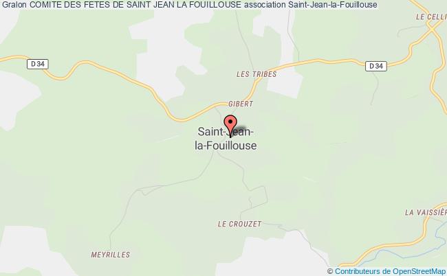 plan association Comite Des Fetes De Saint Jean La Fouillouse Saint-Jean-la-Fouillouse