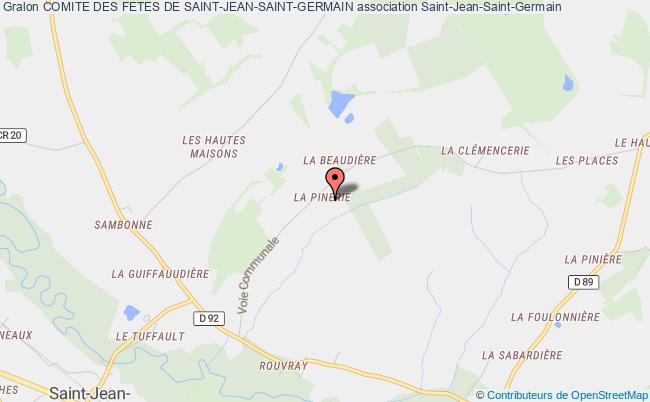 plan association Comite Des Fetes De Saint-jean-saint-germain Saint-Jean-Saint-Germain