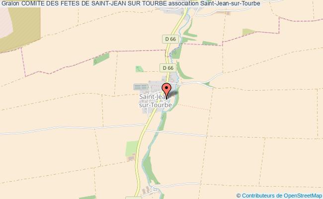 plan association Comite Des Fetes De Saint-jean Sur Tourbe Saint-Jean-sur-Tourbe