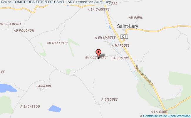 plan association Comite Des Fetes De Saint-lary Saint-Lary