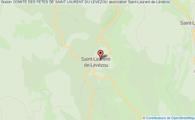 plan association Comite Des Fetes De Saint Laurent Du Levezou Saint-Laurent-de-Lévézou