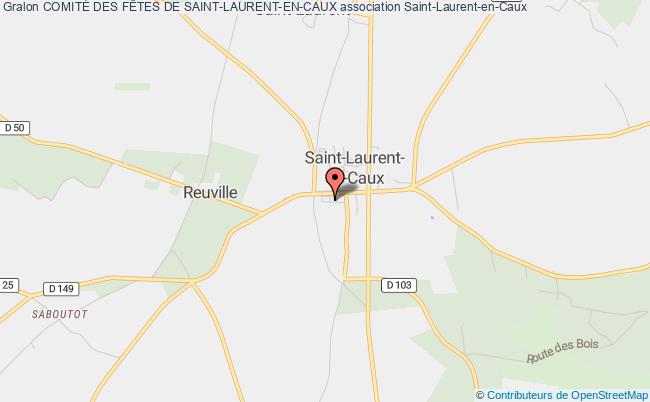 plan association ComitÉ Des FÊtes De Saint-laurent-en-caux Saint-Laurent-en-Caux