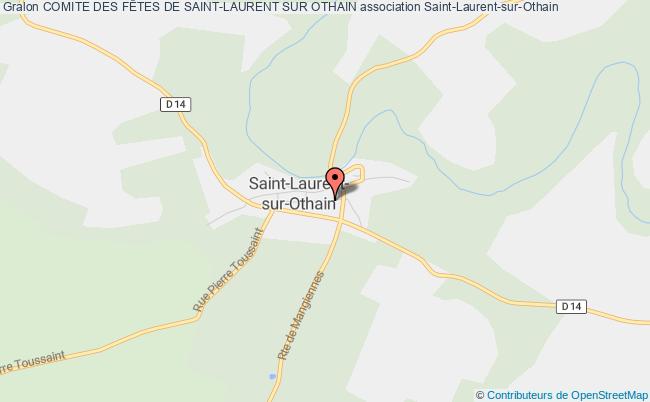 plan association Comite Des FÊtes De Saint-laurent Sur Othain Saint-Laurent-sur-Othain