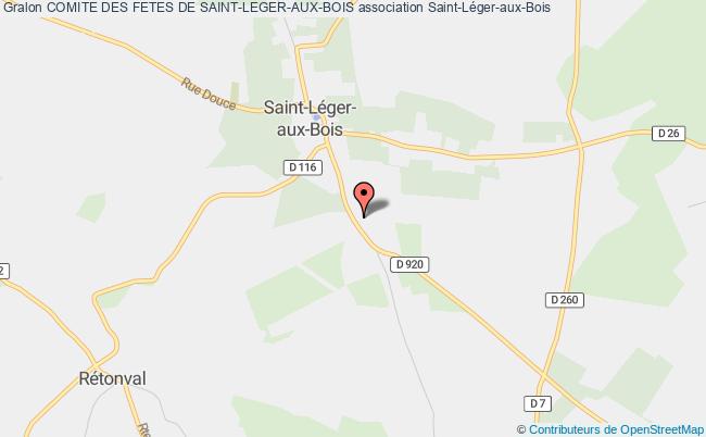 plan association Comite Des Fetes De Saint-leger-aux-bois Saint-Léger-aux-Bois