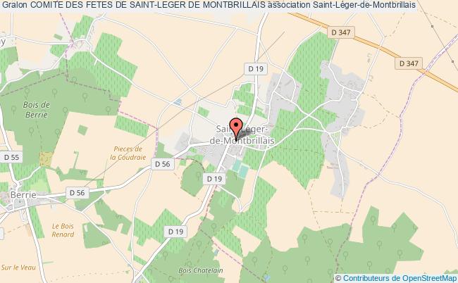 plan association Comite Des Fetes De Saint-leger De Montbrillais 