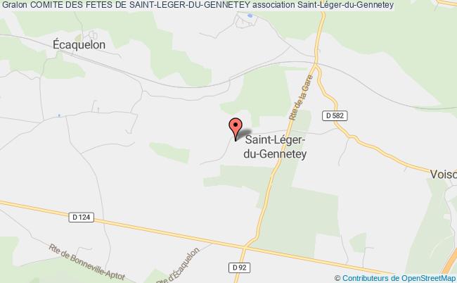 plan association Comite Des Fetes De Saint-leger-du-gennetey Saint-Léger-du-Gennetey