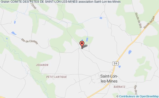 plan association Comite Des Fetes De Saint-lon-les-mines Saint-Lon-les-Mines