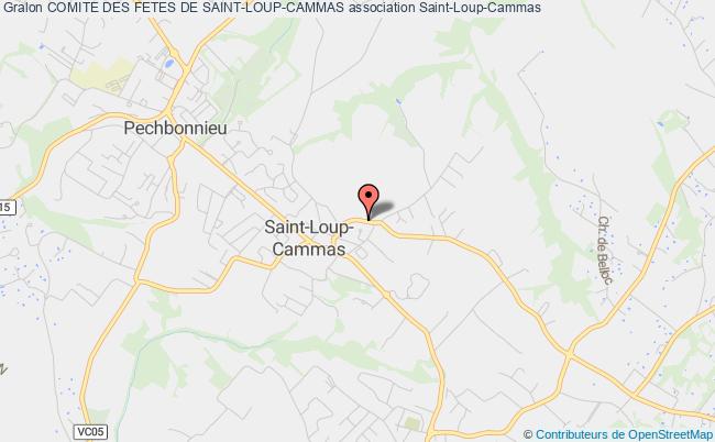 plan association Comite Des Fetes De Saint-loup-cammas Saint-Loup-Cammas