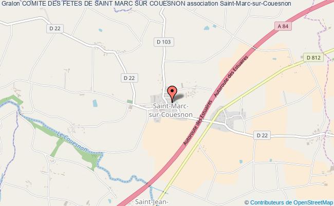 plan association Comite Des Fetes De Saint Marc Sur Couesnon Saint-Marc-sur-Couesnon