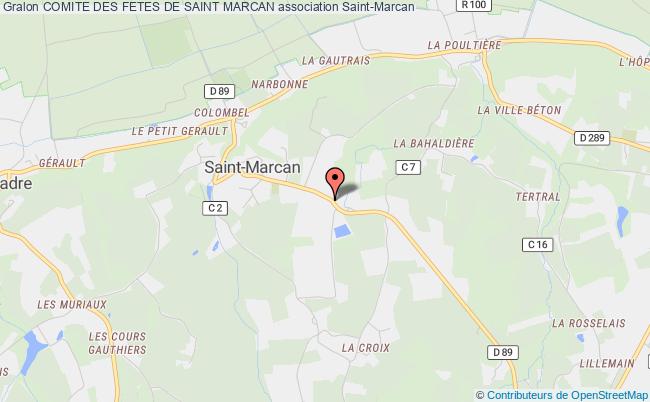plan association Comite Des Fetes De Saint Marcan Saint-Marcan