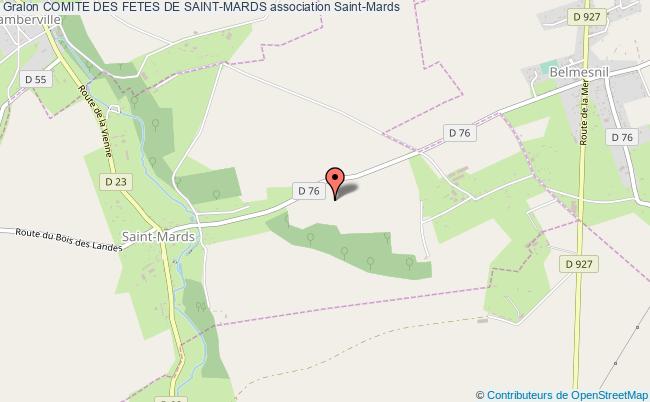 plan association Comite Des Fetes De Saint-mards Saint-Mards