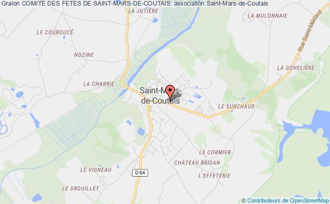 plan association Comite Des Fetes De Saint-mars-de-coutais. Saint-Mars-de-Coutais
