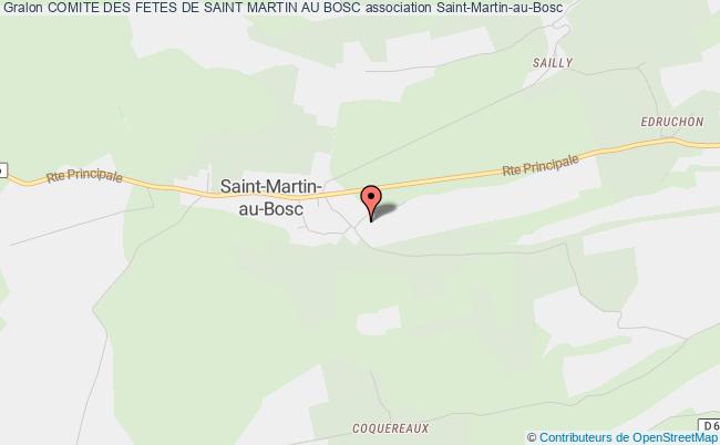 plan association Comite Des Fetes De Saint Martin Au Bosc Saint-Martin-au-Bosc