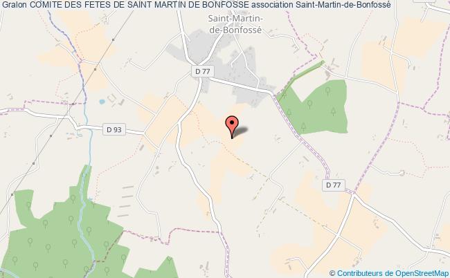 Comite des fetes de saint martin de bonfosse association Commune la