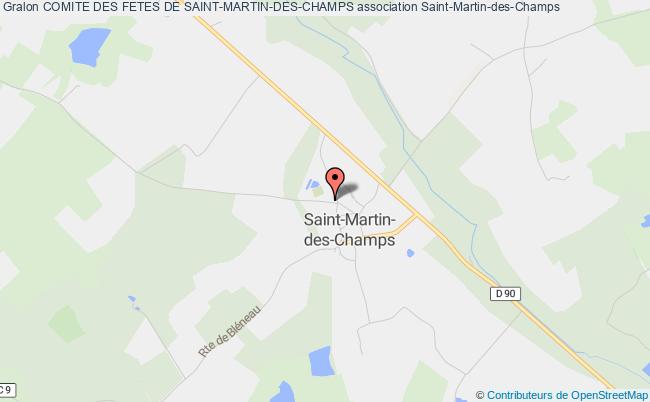 plan association Comite Des Fetes De Saint-martin-des-champs Saint-Martin-des-Champs