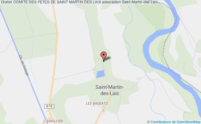 plan association Comite Des Fetes De Saint Martin Des Lais Saint-Martin-des-Lais