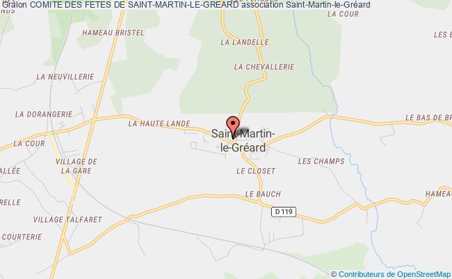 plan association Comite Des Fetes De Saint-martin-le-greard Saint-Martin-le-Gréard