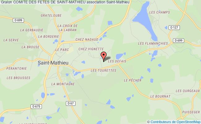 plan association Comite Des Fetes De Saint-mathieu Saint-Mathieu