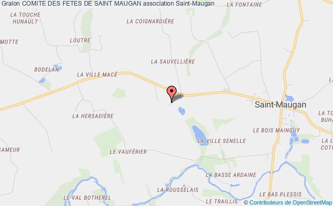 plan association Comite Des Fetes De Saint Maugan Saint-Maugan