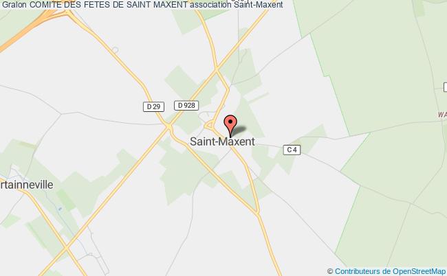 plan association Comite Des Fetes De Saint Maxent Saint-Maxent
