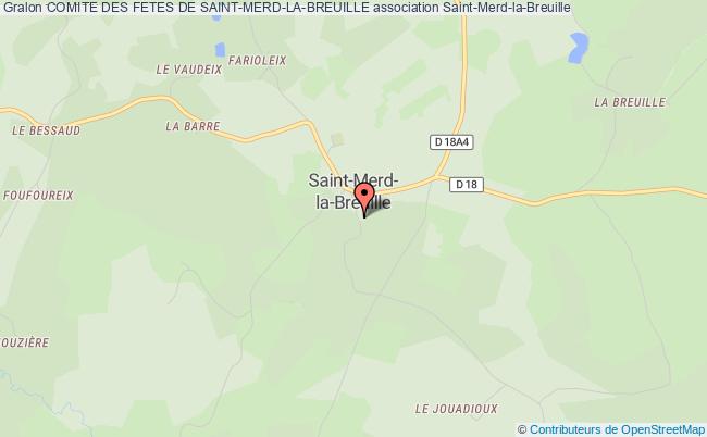 plan association Comite Des Fetes De Saint-merd-la-breuille Saint-Merd-la-Breuille