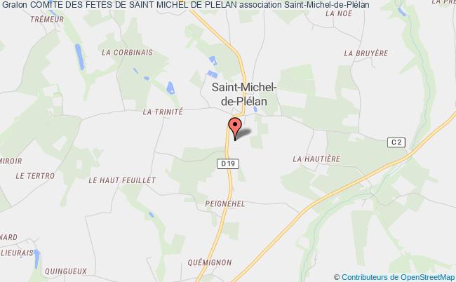 plan association Comite Des Fetes De Saint Michel De Plelan Saint-Michel-de-Plélan
