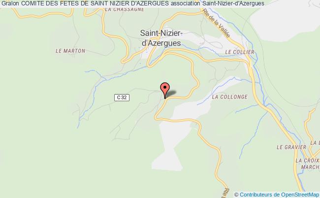 plan association Comite Des Fetes De Saint Nizier D'azergues Saint-Nizier-d'Azergues