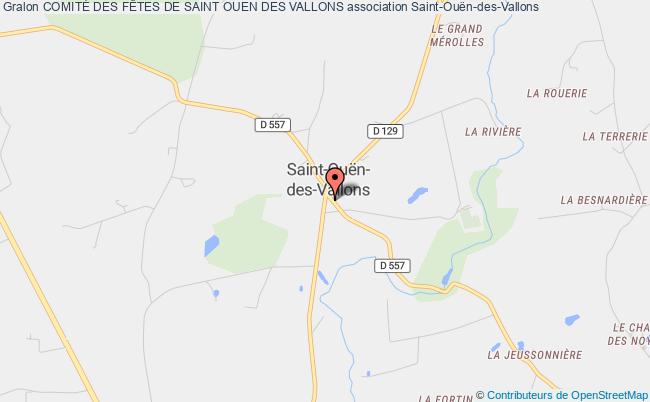 plan association ComitÉ Des FÊtes De Saint Ouen Des Vallons Saint-Ouën-des-Vallons