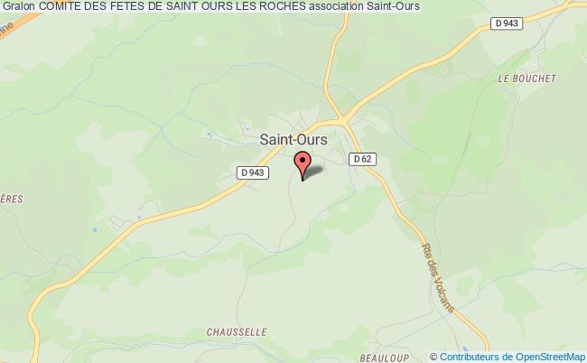 plan association Comite Des Fetes De Saint Ours Les Roches Saint-Ours