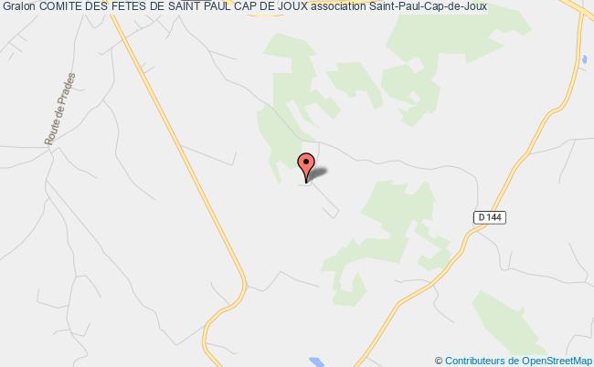 plan association Comite Des Fetes De Saint Paul Cap De Joux Saint-Paul-Cap-de-Joux