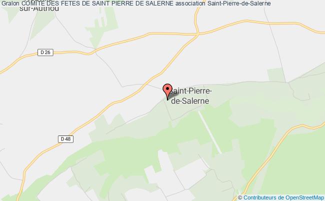 plan association Comite Des Fetes De Saint Pierre De Salerne Saint-Pierre-de-Salerne
