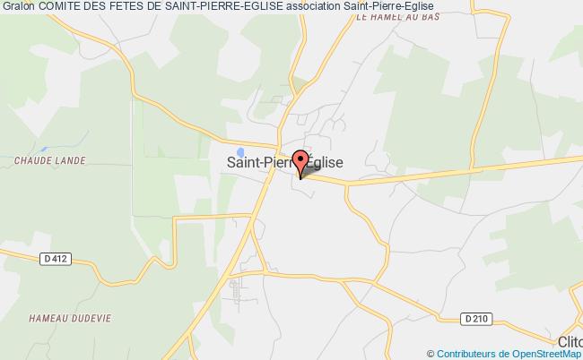 plan association Comite Des Fetes De Saint-pierre-eglise Saint-Pierre-Église