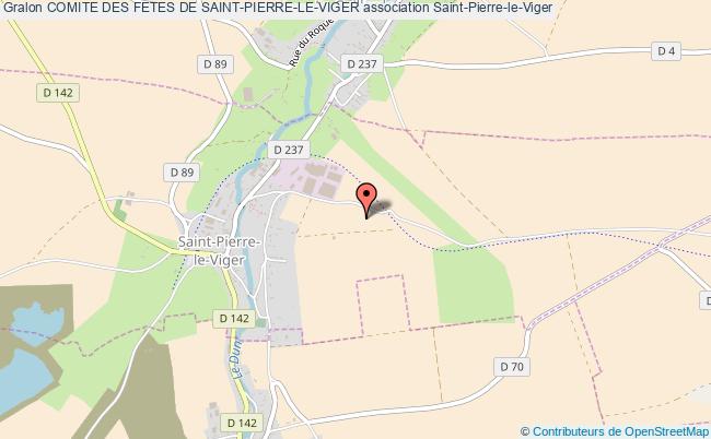 plan association Comite Des Fetes De Saint-pierre-le-viger Saint-Pierre-le-Viger