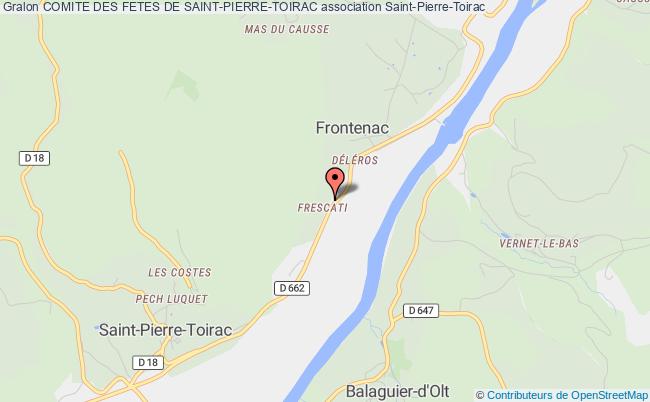 plan association Comite Des Fetes De Saint-pierre-toirac Saint-Pierre-Toirac